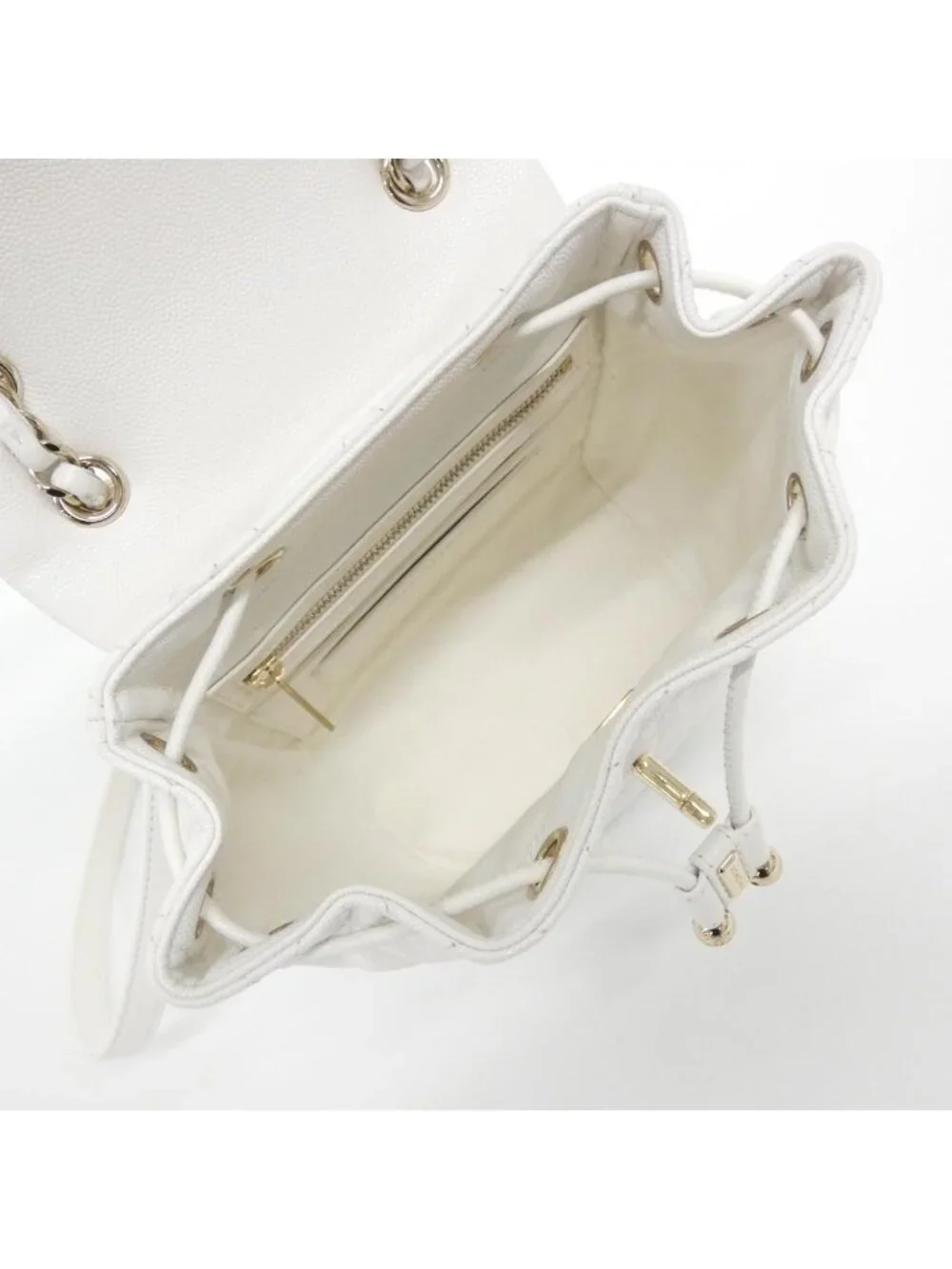 Chanel Backpack White